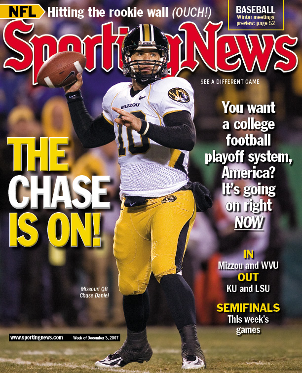 Chase Daniel University of Missouri Sports Illustrated College